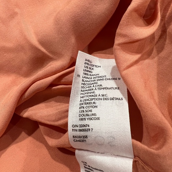 NWT COS Light Orange Dress - Picture 7 of 8